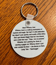 Load image into Gallery viewer, Tater Tot Round Keychain – Whimsy June