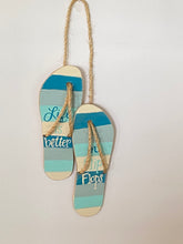 Load image into Gallery viewer, Flip Flops Unfinished Wood Kit