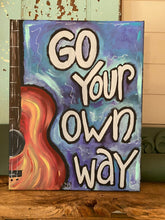 Load image into Gallery viewer, Abstract Guitar Paint Party