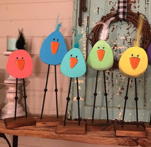 Load image into Gallery viewer, Tall Chicks Set of Five Wood Kit