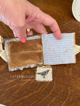 Load image into Gallery viewer, Taterbuggin's Tea Bag Journal Class