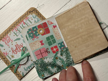 Load image into Gallery viewer, Holly Jolly Gift Card/Mini Journal Pocket
