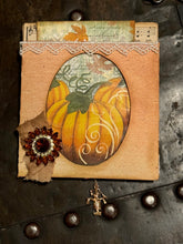 Load image into Gallery viewer, Autumn Tissue Box Folio with Ephemera
