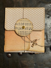 Load image into Gallery viewer, Autumn Tissue Box Folio with Ephemera
