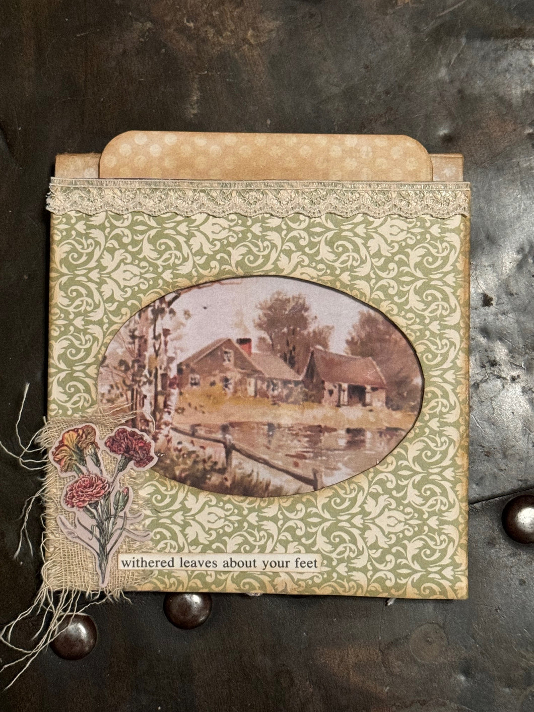 Autumn Scene Folio and Ephemera