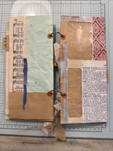 Load image into Gallery viewer, Collaged Junk Mail Envelope Journal

