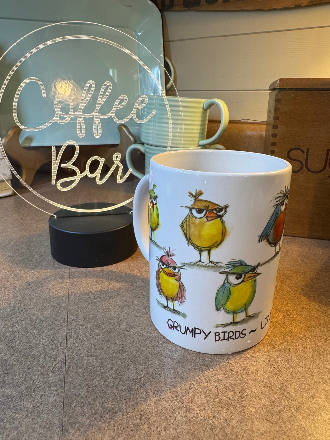 Grumpy Birds 15 oz. Mug