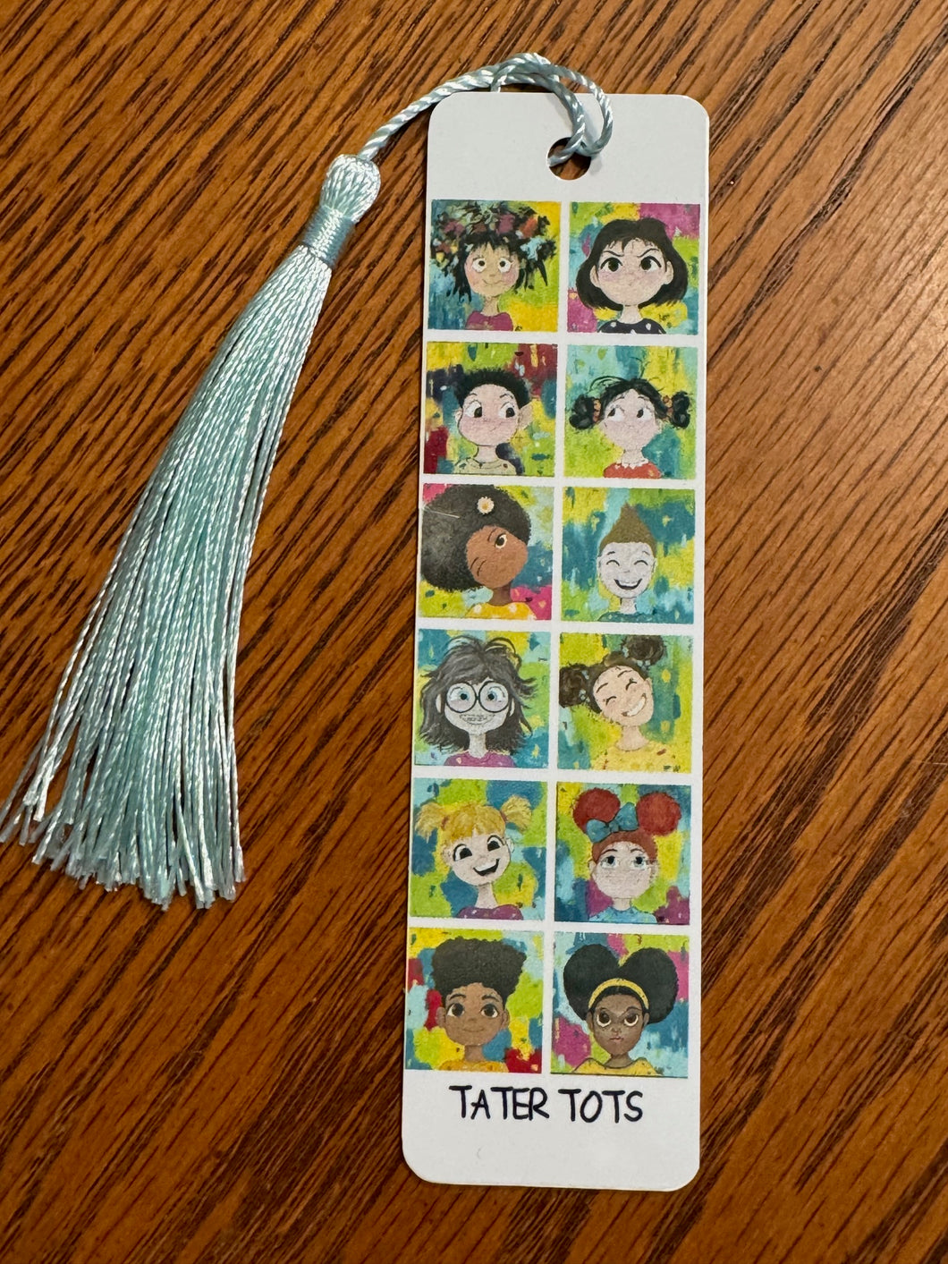 Tater Tots Metal Bookmark – A Page Saver Full of Joy