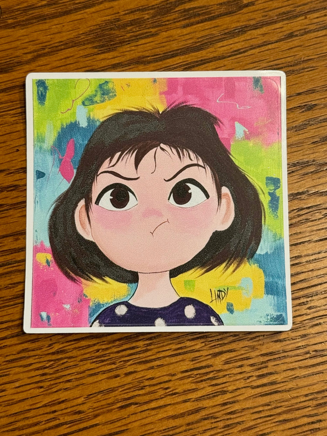Tilly Grit Sticker