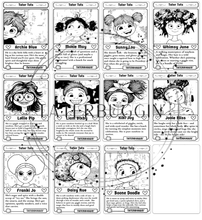 Load image into Gallery viewer, Tater Tot Wooden Trading Cards Mystery Blind Bag
