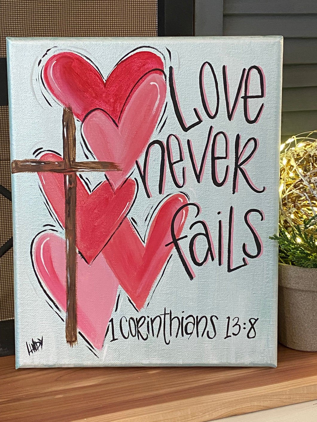 Love Never Fails Paint Party with Taterbuggin'