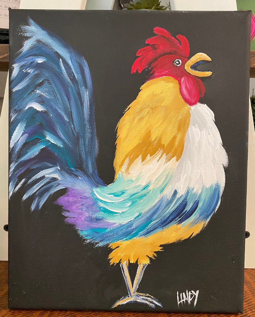 Rooster Paint Party with Taterbuggin'