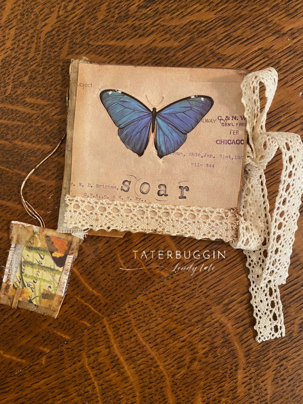 Taterbuggin's Tea Bag Journal Class